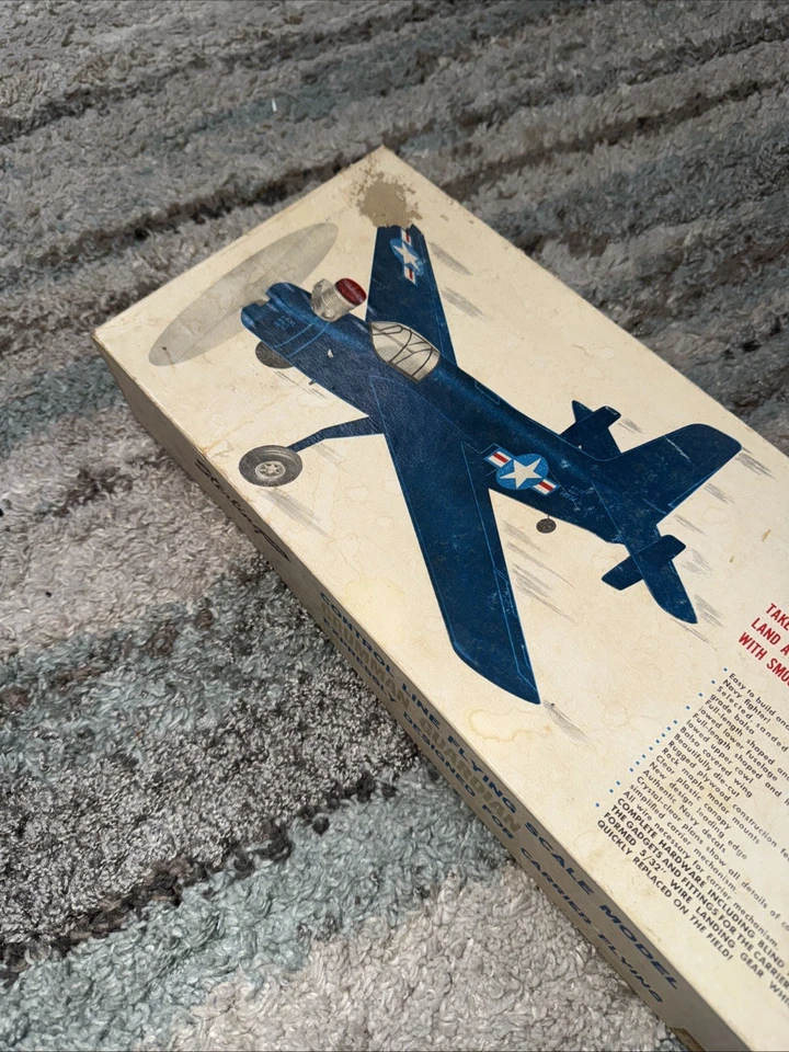 Sterling 1962 Grumman Guardian Control Line C-11 Wood Model Kit New - Image 4 of 4