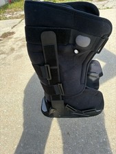 Pair Black Adjustable Orthopedic Walking Boot...