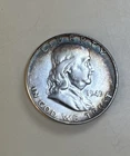 1949-P Franklin Silver Half Dollar F-VF