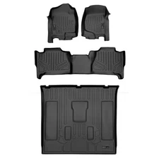 SMARTLINER A0015/B0099/D0045 2-Row Floor Liners & Behind Second Cargo Liner
