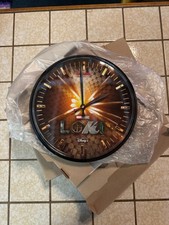 Disney LOKI Wall Clock - 2021 TV Series Promo Merch Marvel NEW