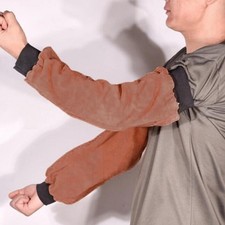 18" Long Welding Sleeves Heat Resistant Brown Brown 46cm