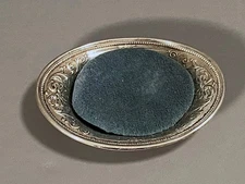 Antique Sterling Silver Pin Cushion Signed Reed & Barton Sewing Pincushion #H43