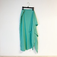 Falda envolvente BARDO COLLECTIVE Seafoam verde 100 % lino