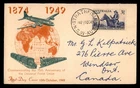 Mayfairstamps Australia FDC 1949 UPU 75th Anniversary First Day Cover aaw_35117