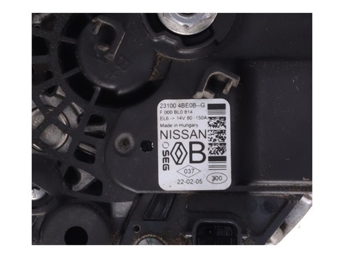 Alternator RENAULT Megane IV Grandtour (K9A) 1.3 TCe 140 103 kW 140 HP - Picture 4 of 4