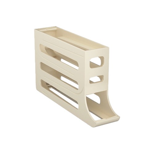 Automatic Scrolling Egg Rack Holder Storage Box Container Refrigerator 2/4-Tier - Picture 22 of 26