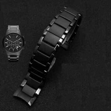 Hochwertige Keramik Uhrenarmbänder für AR1451 AR1452 AR1400 AR1410 22mm 24mm Sch