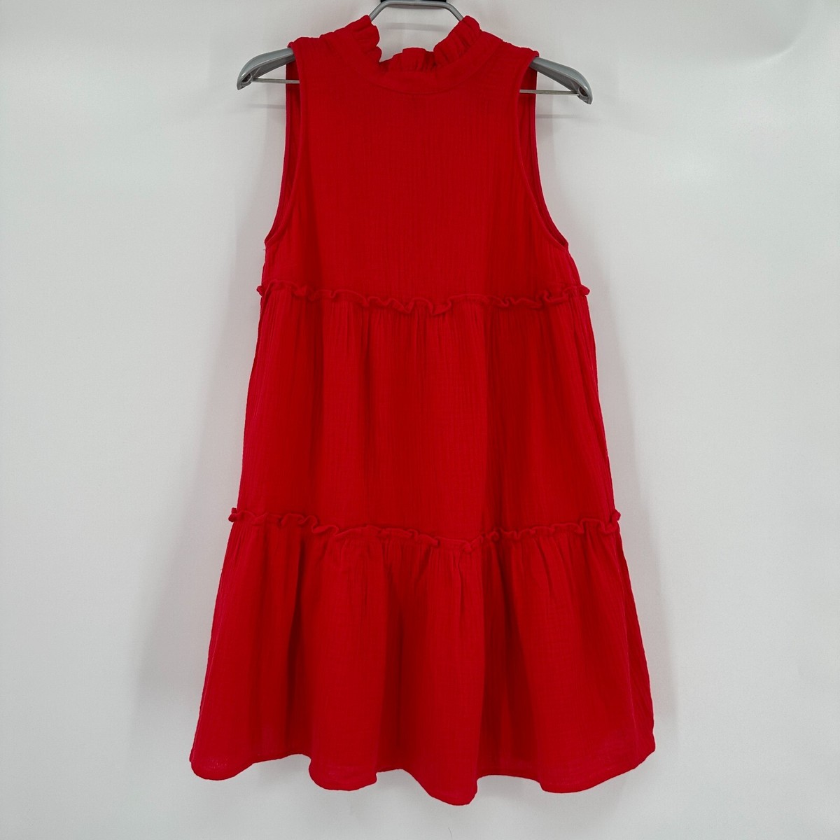tuckernuck red bow dress Tuckernuck Red Mini Delaney Dress Red / L