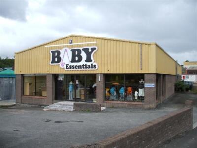 Foto 6x4 Baby Essentials Omagh An Oghmagh an der Dromore Road - c2007