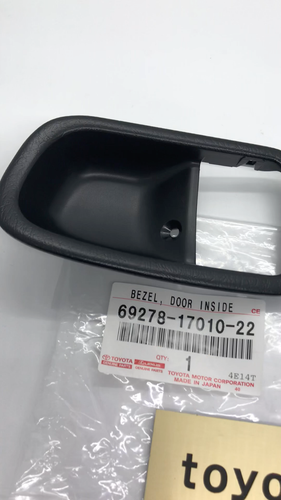 NEW TOYOTA Genuine MR2 SW20 Door Inside Handle Bezel LH RH Set - Video 1 of 1