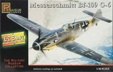 Pegasus E-Z Snapz Messerschmitt BF-109G6 - Snap Tite Plastic Model Aircraft Kit
