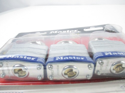 3er Pack Master Lock mit Schlüsseln - Bild 2 von 5