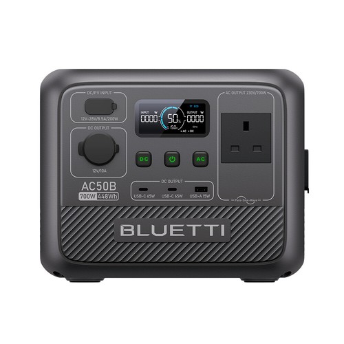 BLUETTI AC50B 448Wh Portable Power Station LiFePo4 Solar Generator for Road Trip - Picture 8 of 10