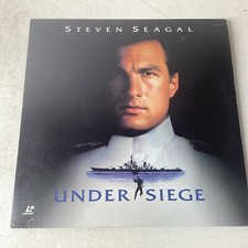 "Under Siege" Widescreen Edition Laserdisc LD - Steven Seagal