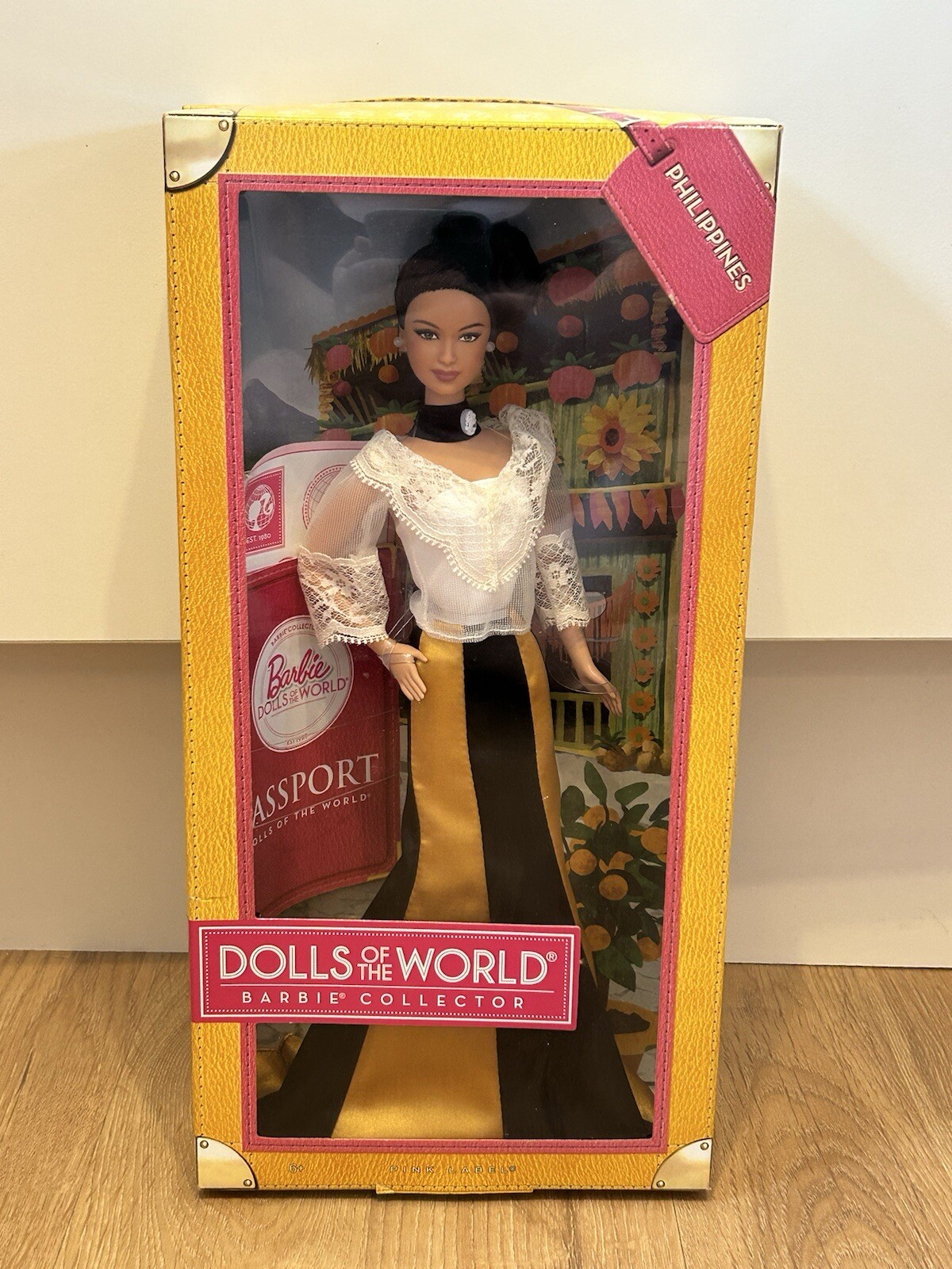 Barbie Dolls Of The World Philippines Barbie Collector Pink Label