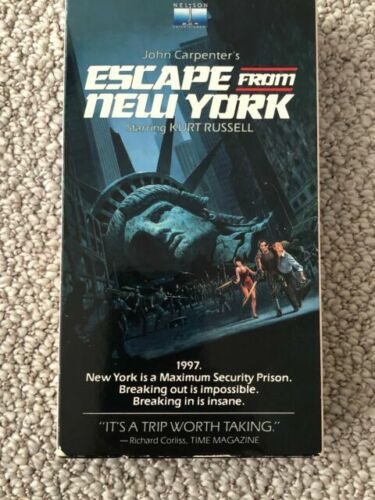 Escape From New York / L.A. DVD Lot of 2 Kurt Russell John Carpenter Tested