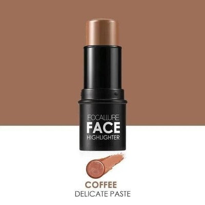 FOCALLURE #3 COFFEE Highlighter Stick | Face Concealer, Bronze, Contour #ND