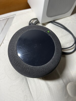 Apple HomePod MQHW2LL/A Smart Speaker - Gray Excellent Condition