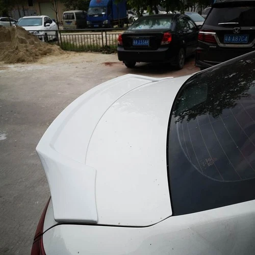 R Style ABS Unpainted Rear Trunk Spoiler Wing For 2014-2018 Mazda 3 M3 Axela - Picture 4 of 8