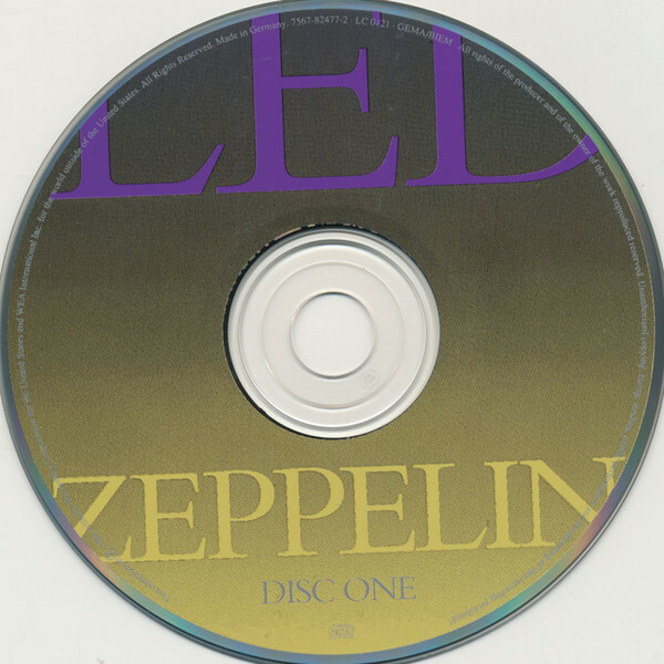 Led Zeppelin box set 2, 2 CD's booklet | eBay