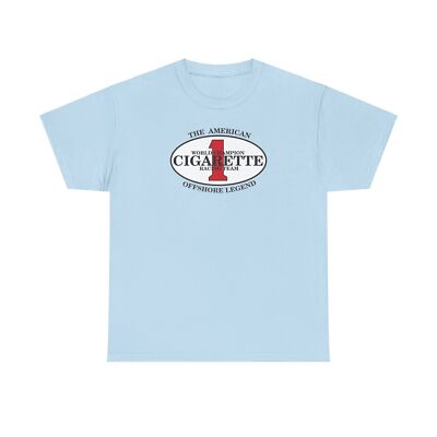 Vintage Offshore Boat Racing Boats by Cigarette Unisex Heavy Cotton T-Shirt 