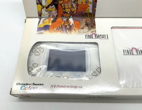 Bandai Final Fantasy II FF2 WonderSwan Color Correa Juego Set Caja Abierta NTSC-J #393 - Imagen 3 de 11