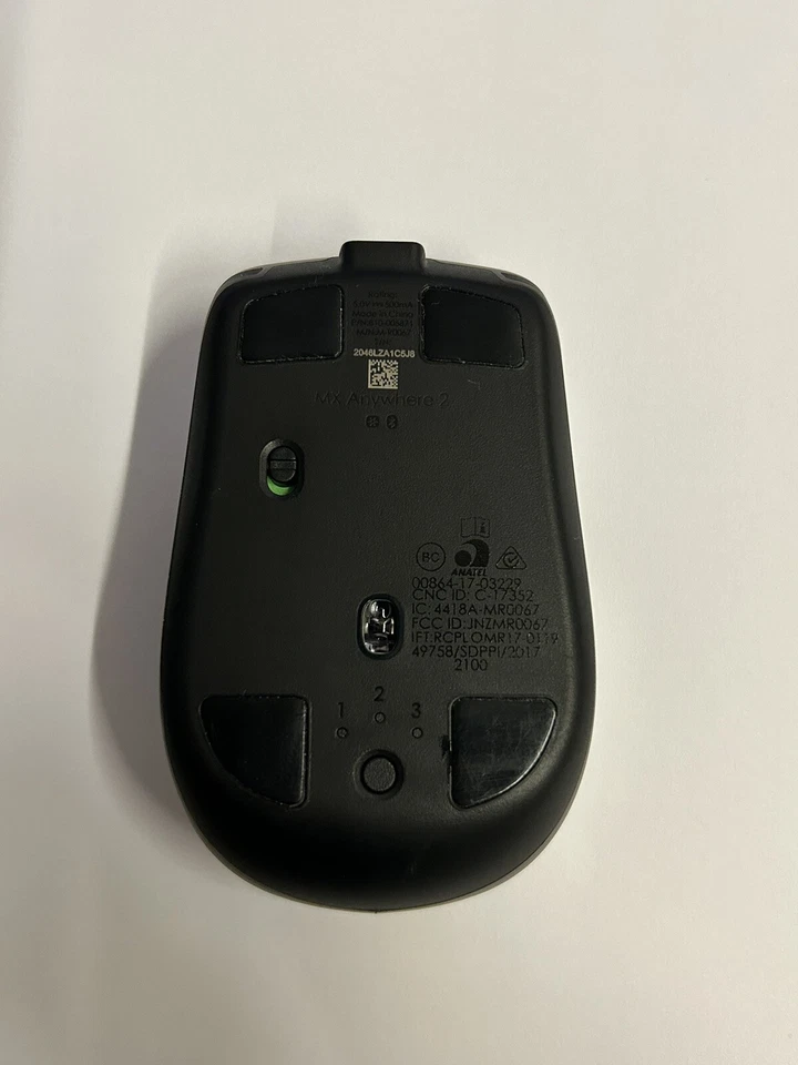 Logitech MX Anywhere 2 Wireless Mouse - Meteorite (USB RECEIVER NOT INCLUDED) - Image 4 of 4