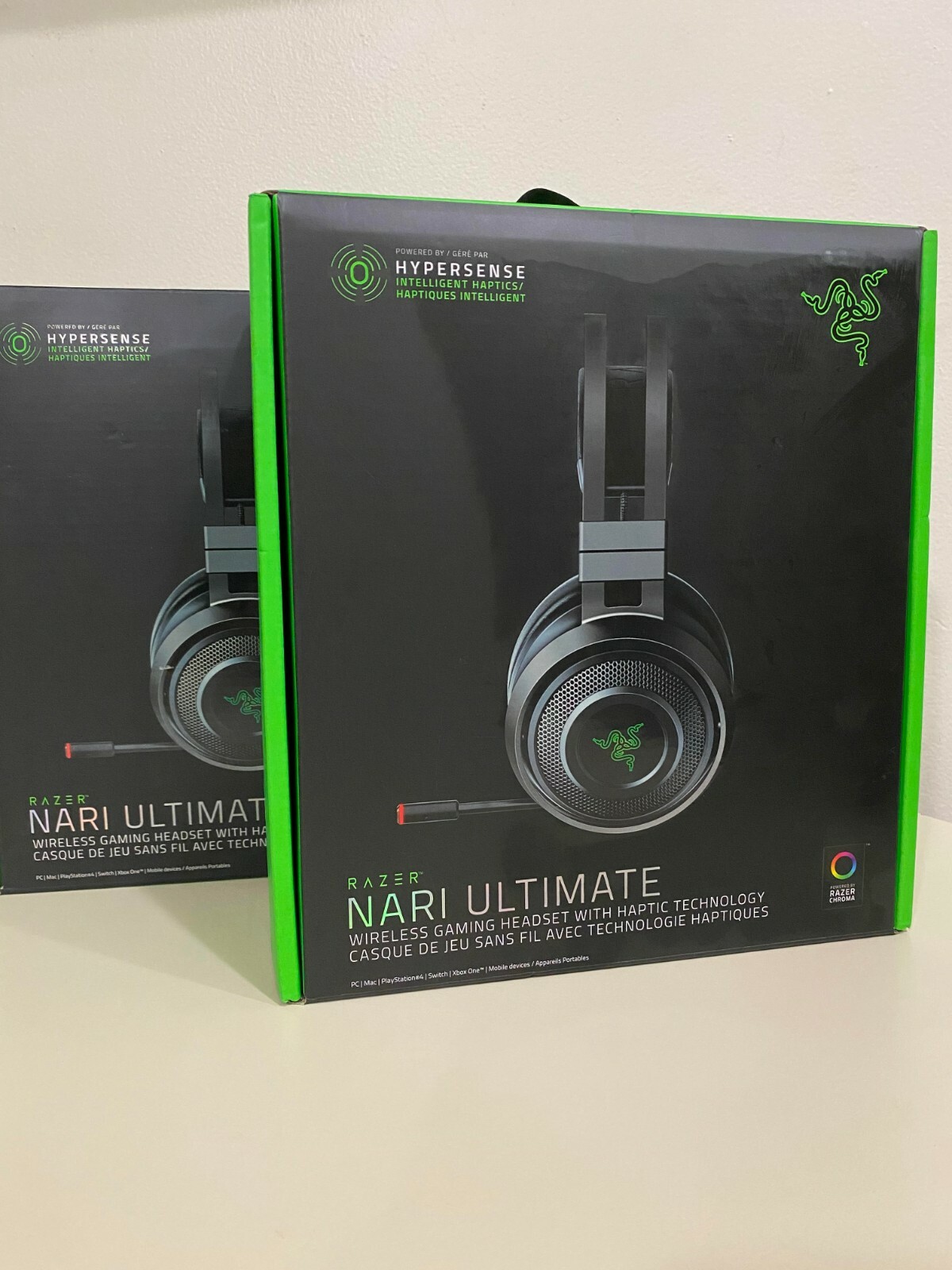 Razer Rc30 Nari Wireless 7 1 Surround Sound Gaming Headset For Sale Online Ebay