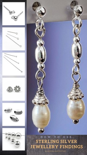 Sterling Silver Ball Head Pins 30 40 50mm - 0.7mm / 21 Gauge Jewellery Making - Picture 5 of 8