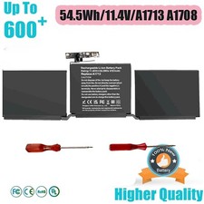 A1713 A1708 Battery For MacBook Pro 13" Late 2016 Mid 2017 EMC 2978 EMC 3164 US