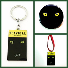 Cats Broadway Keychain, Ornament or Button