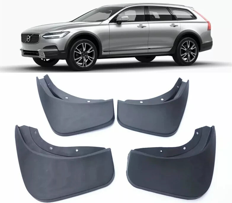 2016-2023 Volvo V90 Cross Country Mud Flaps Splash Guards Mudguards-image