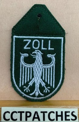 German Zoll Federal Polizei Police Germany Pocket Patch Ebay