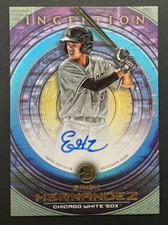 2022 Bowman Inception Erick Hernandez #PA-EH Chicago White Sox Purple /200 AUTO