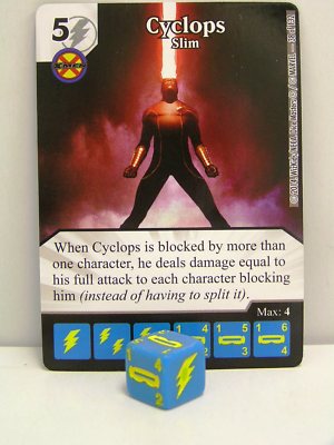 Marvel Dice Masters - #038 Cyclops Slim - Avengers vs X-Men