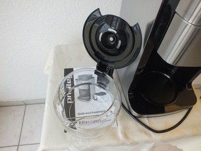 PRIVILEG Kaffeemaschine mit Mahlwerk Cm4266-a 1 5l Kaffeekanne  