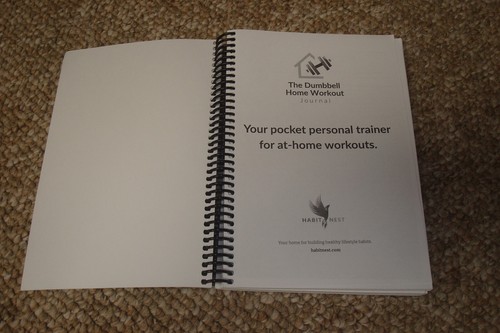 The Dumbbell & The Bodyweight Home Workout. Journal Serie. - Bild 3 von 7