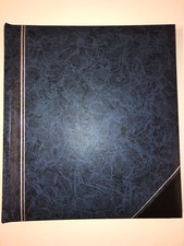 Album fotograficzny, 56 stron, 29 cm x 32 cm, niebieski, album samoprzylepny + prezenty + torba