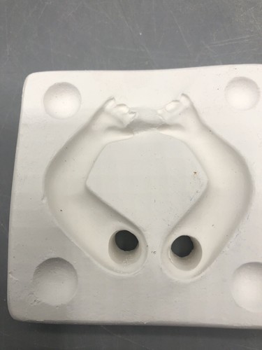 Vintage Mystic M400 Ceramic Casting Slip Mold Toddler Arms - Picture 4 of 8