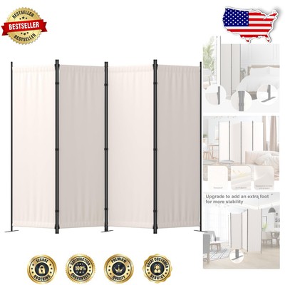 Multi-Functional 88'' Room Divider - Easy Assembly Privacy Screen for Any Room