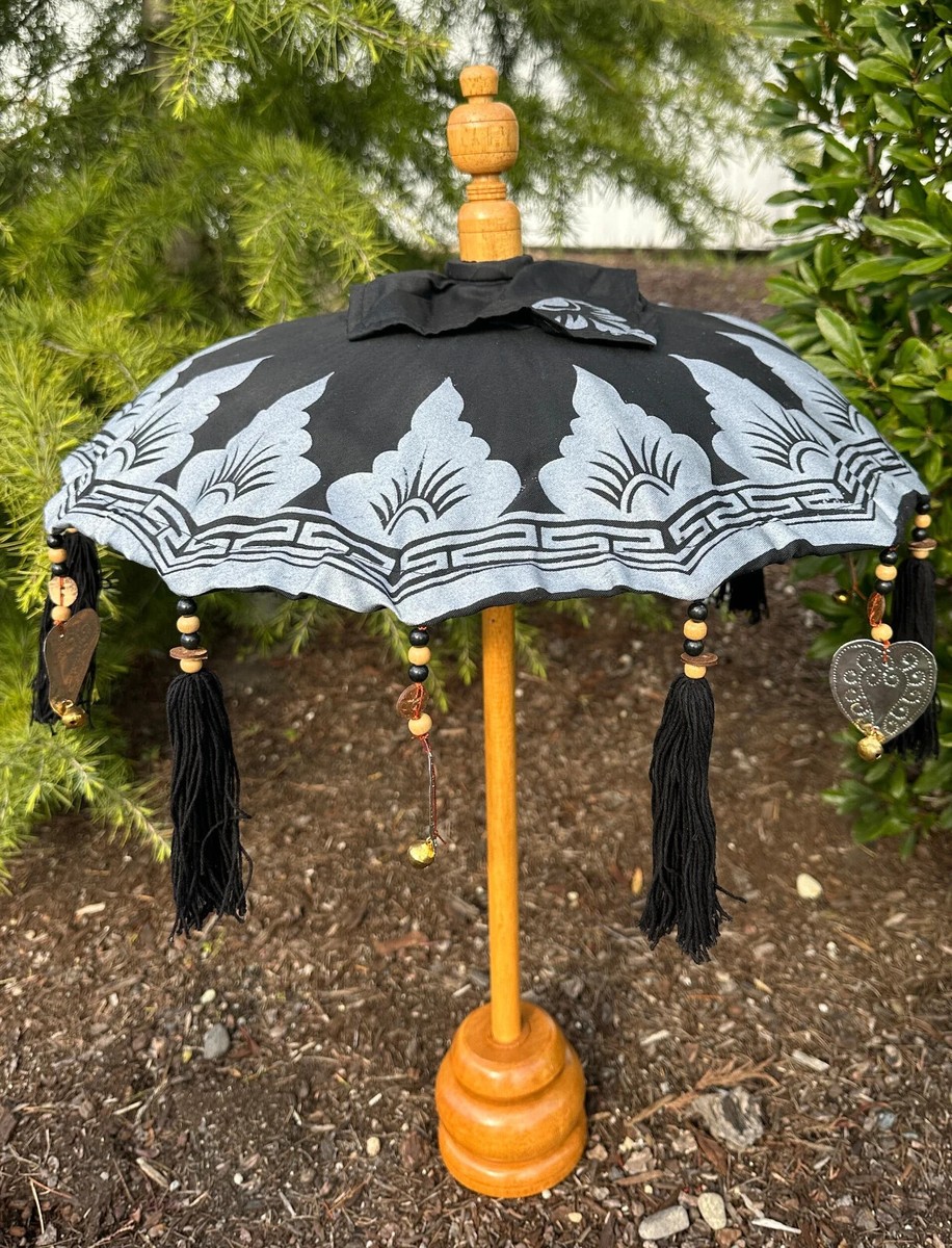 TABLE TOP UMBRELLA, Beach Table Decor, Hand Painted Umbrellas, Coastal Table