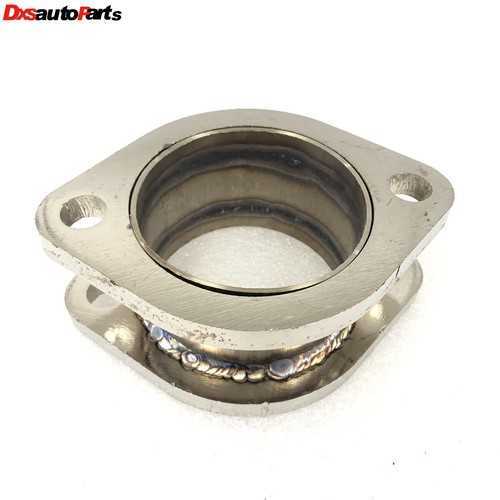 2-Bolt Exhaust Flange Conversion Adapter 3" to 3" Straight with 2 gaskets - Picture 4 of 10