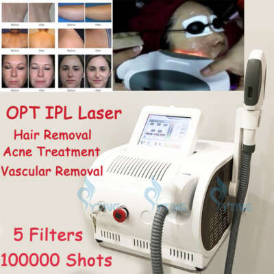 Portable SHR IPL machine fast hair removal skin rejuvenation elight opt ipl