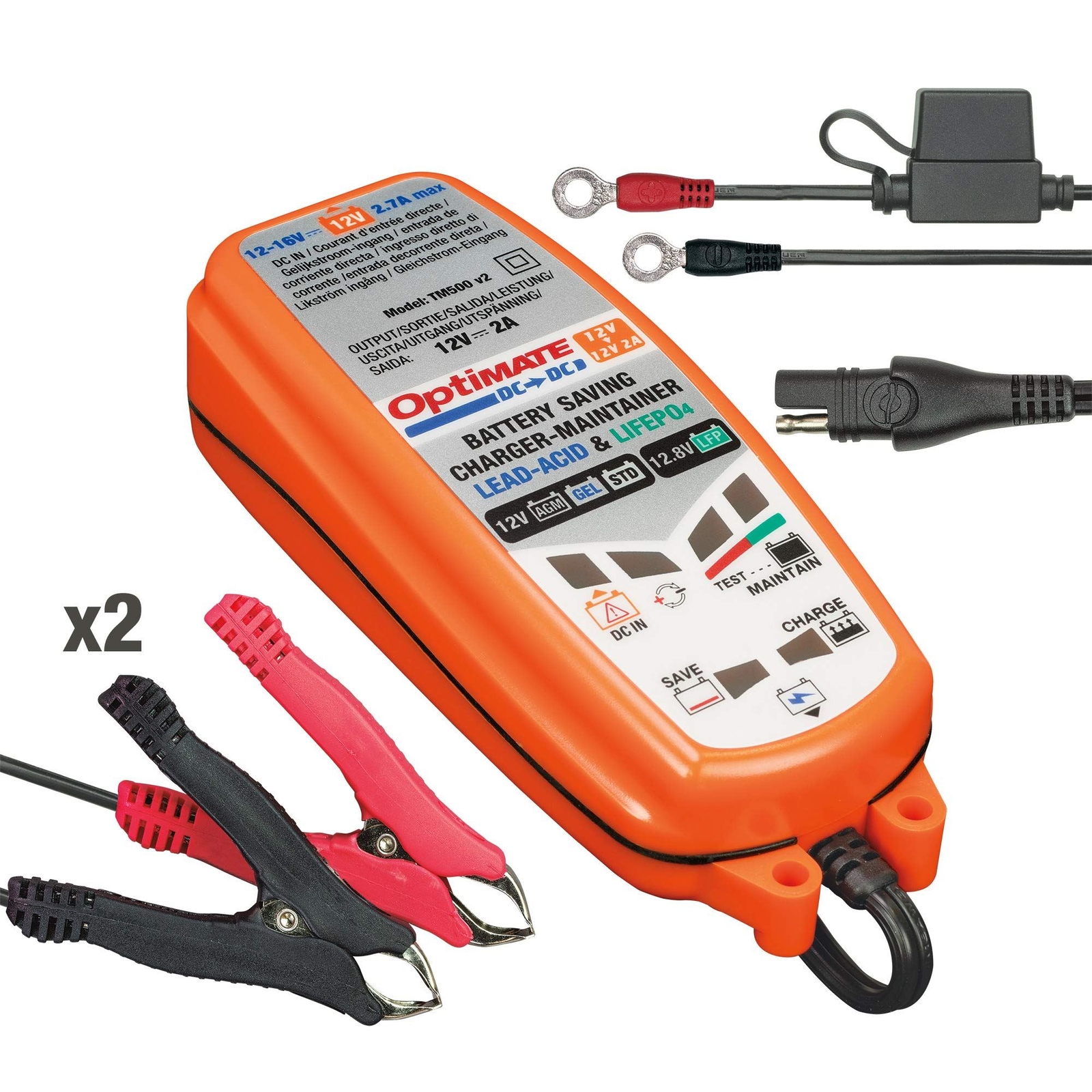 OPTIMATE DC-DC Original BATTERY TO BATTERY CHARGER AND MAINTAINER