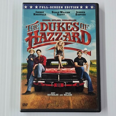 The Dukes of Hazzard (DVD, 2005) Johnny Knoxville, Sean William