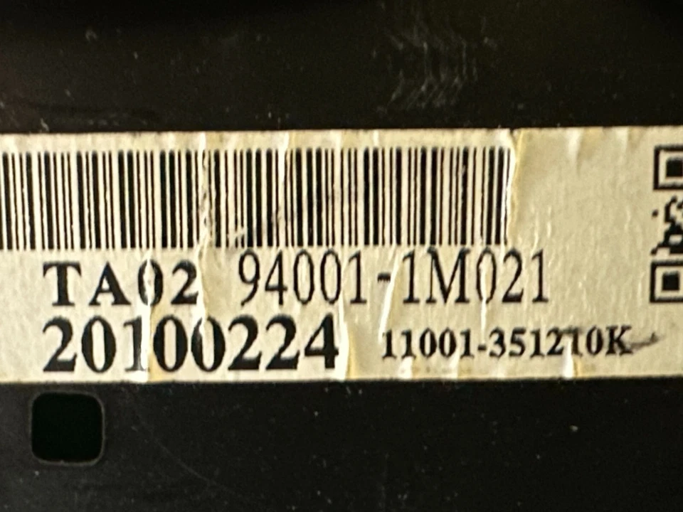 速度表仪表簇仪表板仪表 2010 起亚 Forte 150,101 英里无镜头 — 第 3/3 张图片