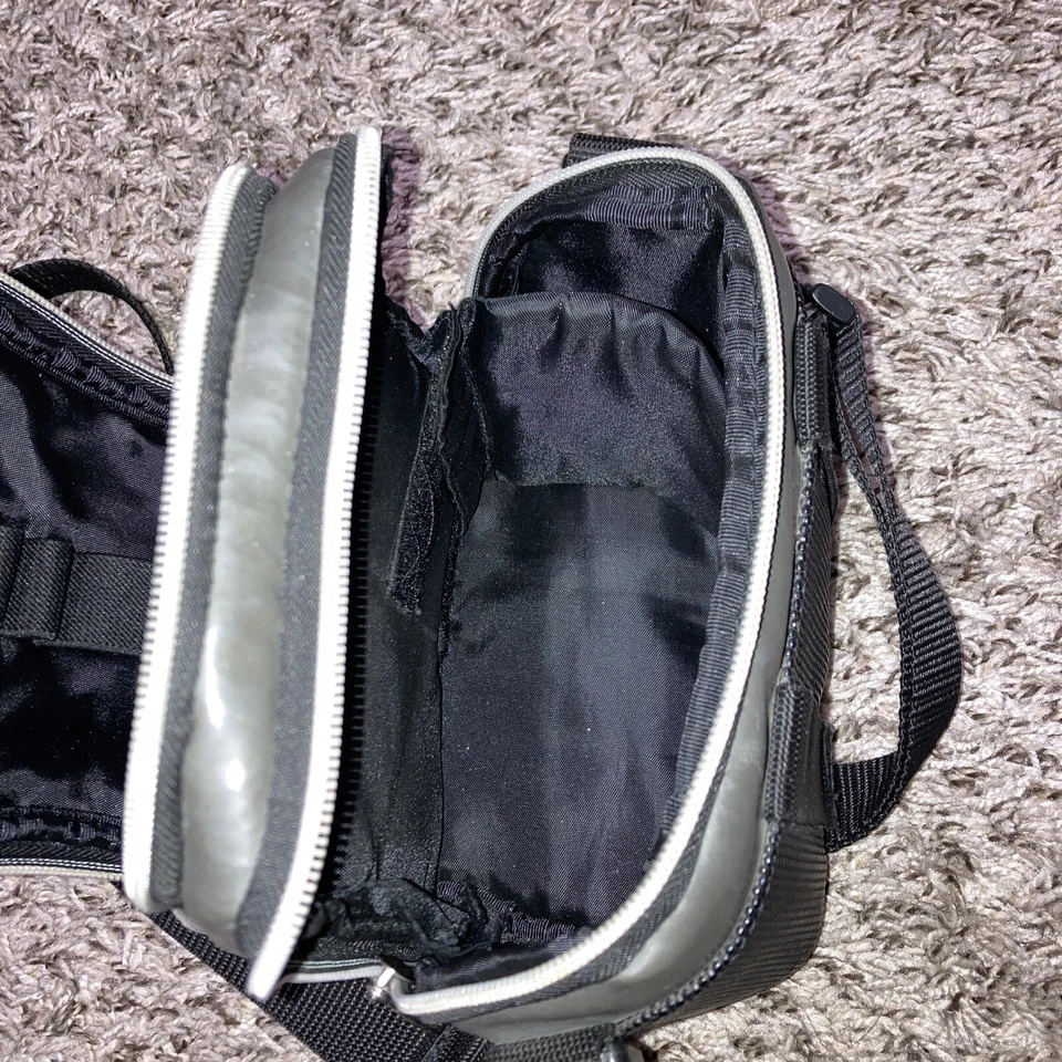 Estuche de transporte para cámara Monster fotógrafo correa ajustable 2 bolsillos Foto 4 de 4