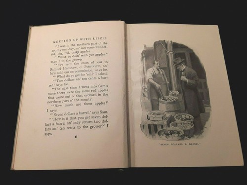 Keeping Up With Lizzie: 1911 VINTAGE HC Book By Irving Bacheller - Imagen 7 de 8