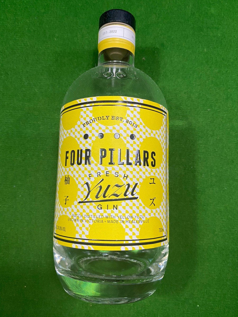 Empty Four Pillars Yuzu Gin Bottle Very Good Condition | eBay Australia